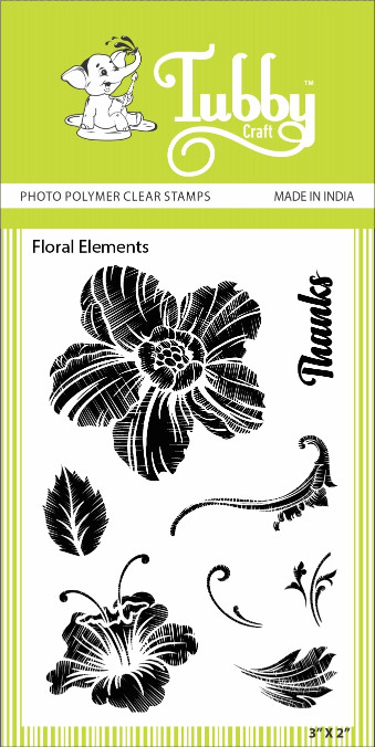 Floral Elements - Stamp