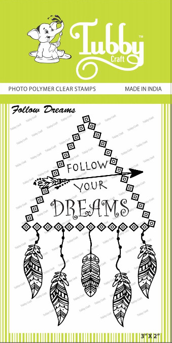 Follow Dreams - Stamp
