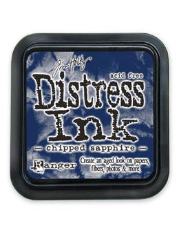Chipped Sapphire- Mini Distress
