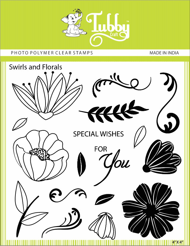 Swirls And Florals - Stamp