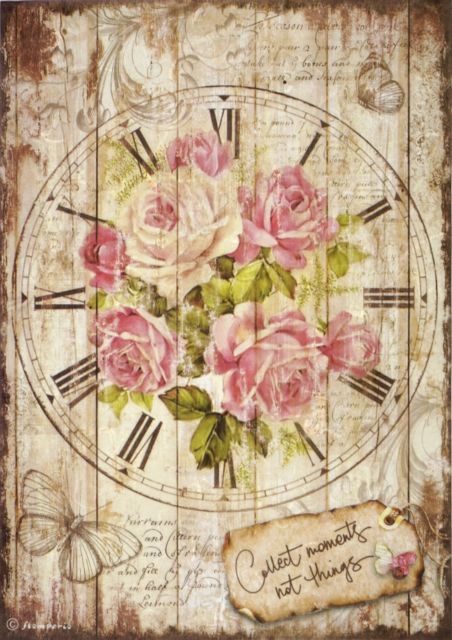Sweet time clock bouquet - A4