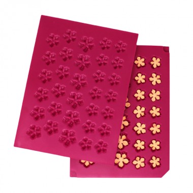 3D Petite Florals Shaping Mold