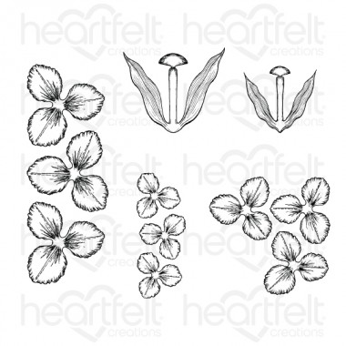 Tulip Time Cling Stamp Set
