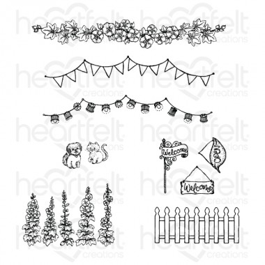 Elements Of Home Cling Stamp Set