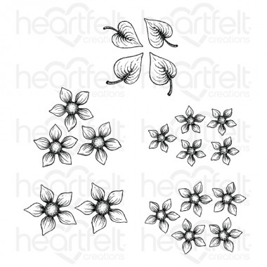 Purr-fect Posies Cling Stamp Set