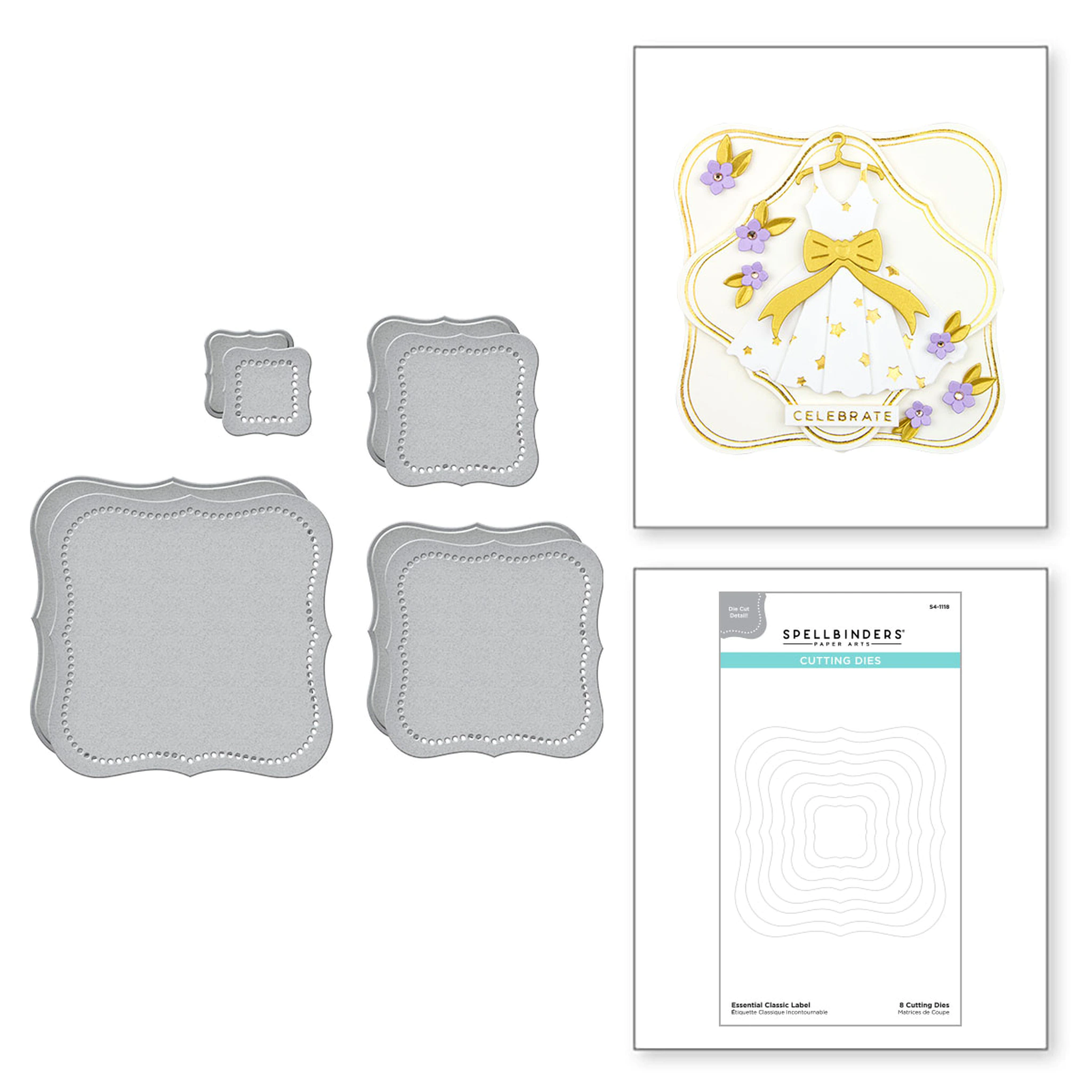 Essential Classic Label Die