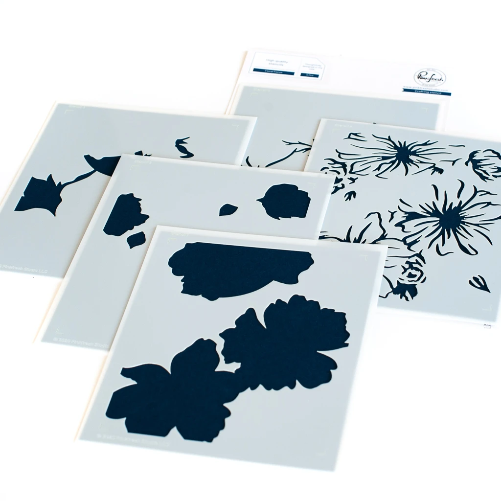 Floral Focus Layering Stencil