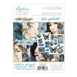 Journal Paper Pad - Blue Portraits
