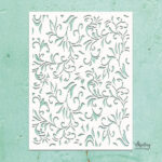 Floral Swirls Stencil